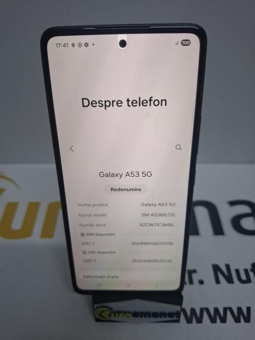 Telefon mobil Samsung Galaxy A53, 128GB -N2-