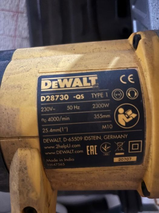 Dewalt торцовка пила