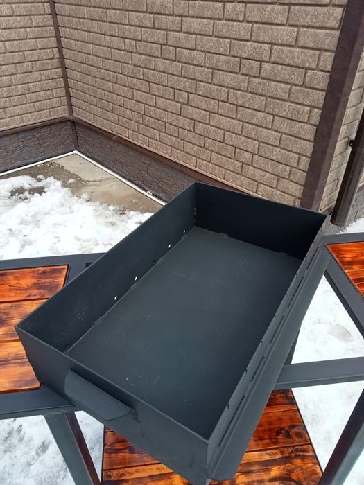 Мангал в стиле лофт