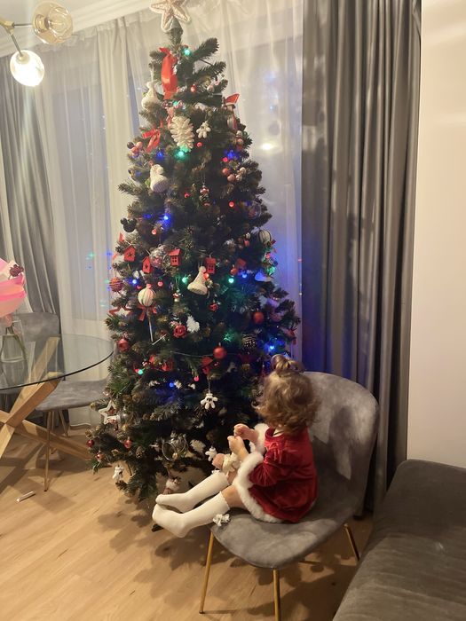 Brad artificial delux 2,5 metri de vanzare