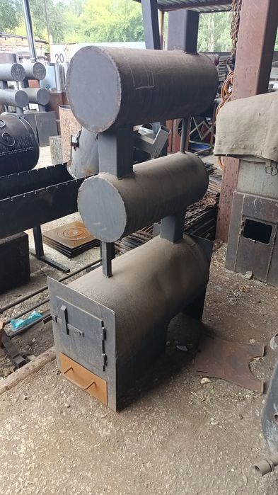 Печь для бани с баком нержавейка