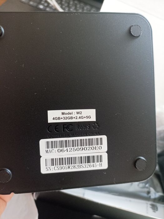 Андроид ТВ приставка Tanix W2 4GB+32GB+2.4G+5G