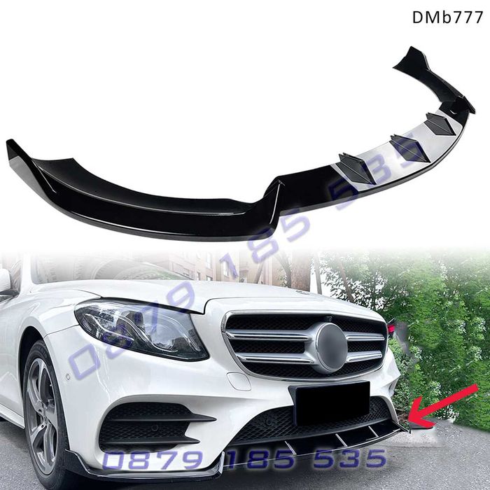 Спойлер крило предна броня Mercedes E W213 AMG Pre face мерцедес е амг