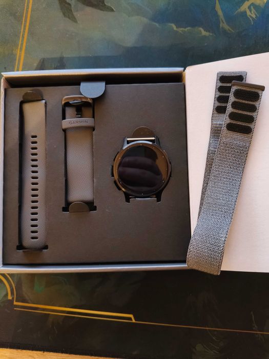 Garmin Venu 3, Curea Silicon + Ultrafit, 2x folii AlienSurface 1000RON