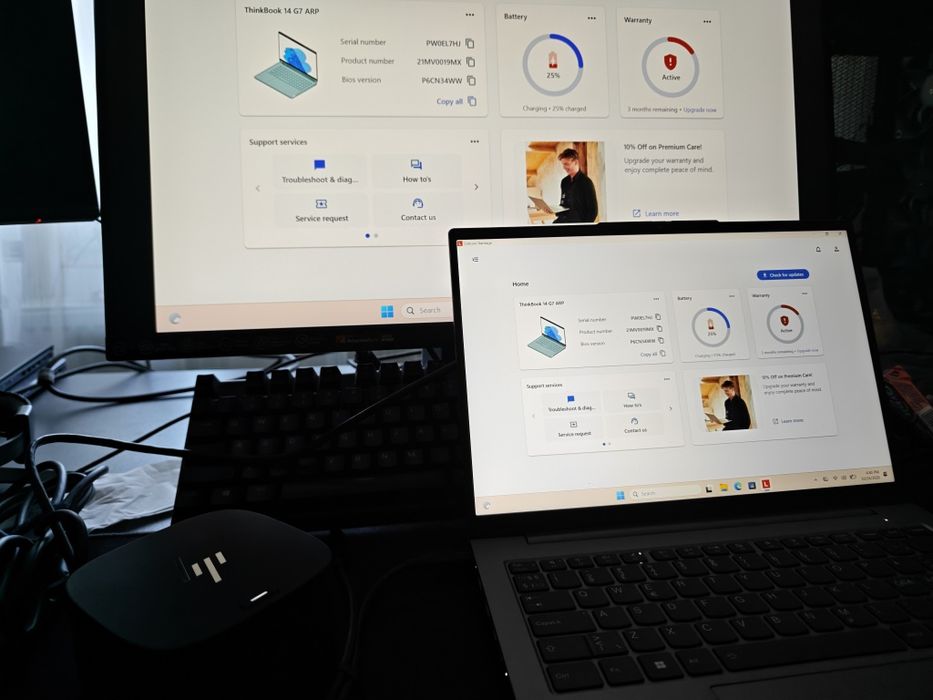 Dock HP Thunderbolt G4 + alimentator original 280W