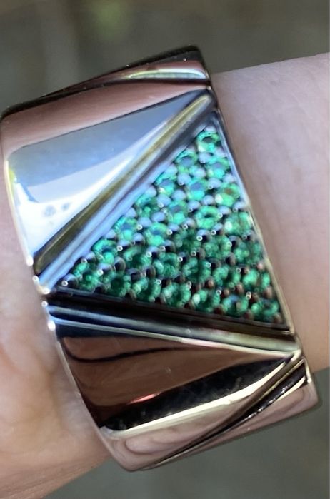 Кольцо серебро 925