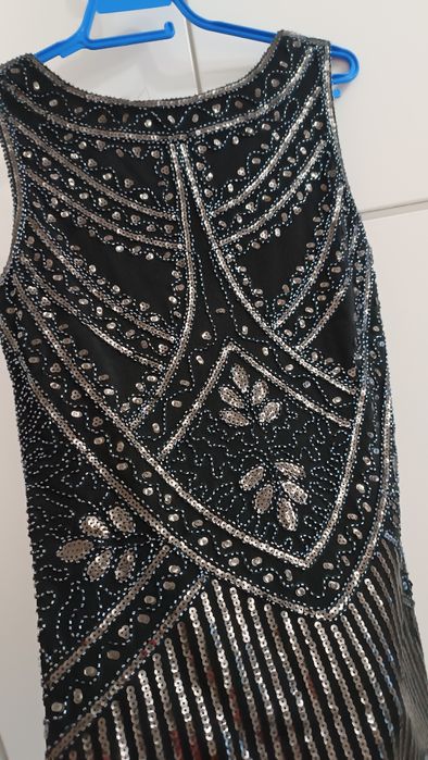 Парти рокля с пайети