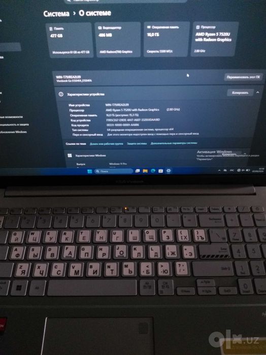 Asus vivobook go 15