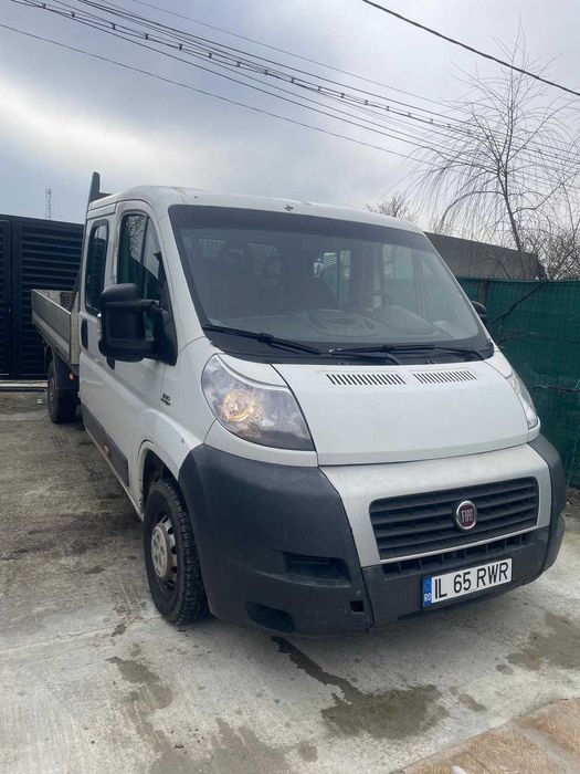 Fiat Ducato Doka, 7 locuri, Cabina dubla, platforma - bena