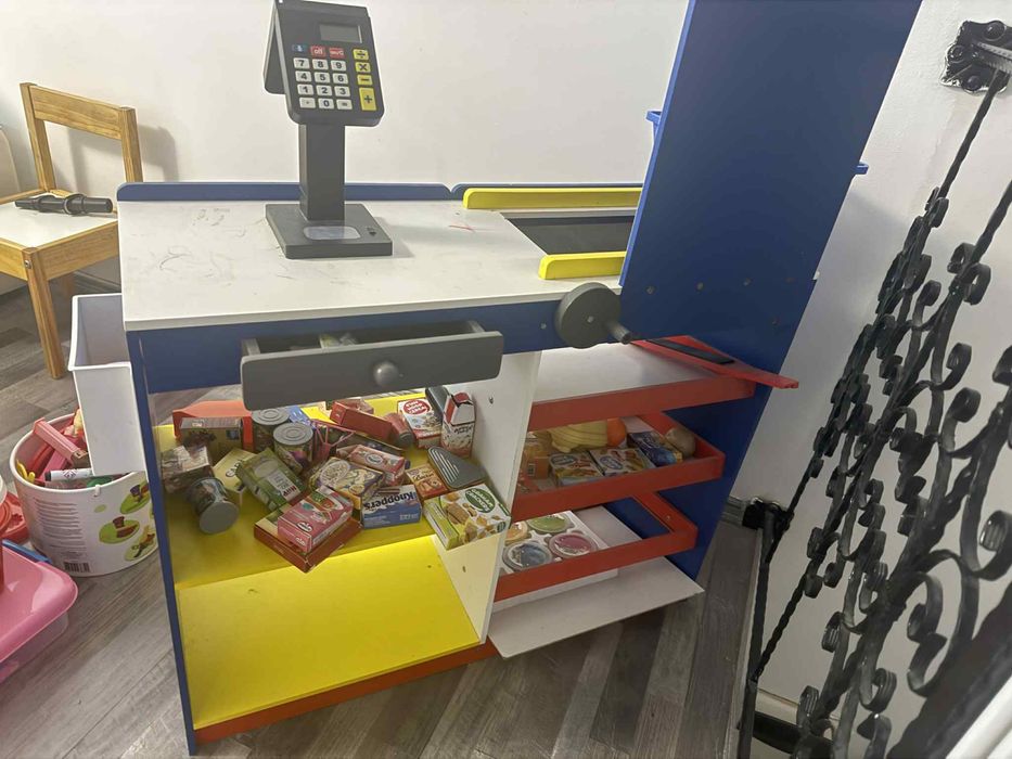 Magazin copii Lemn cu accesorii