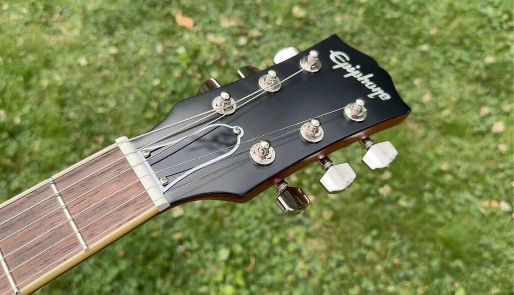 Epiphone Kirk Hammett "Greeny" Les Paul Standard китара с кейс