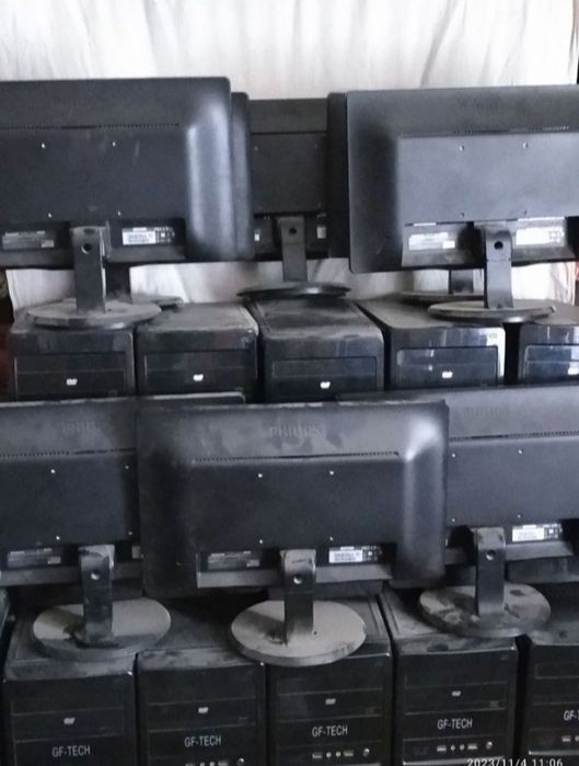 Комплект одинаковых компьютеров 10 шт