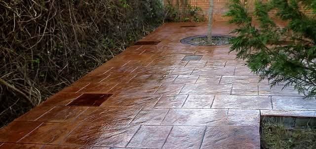 Beton  amprentat