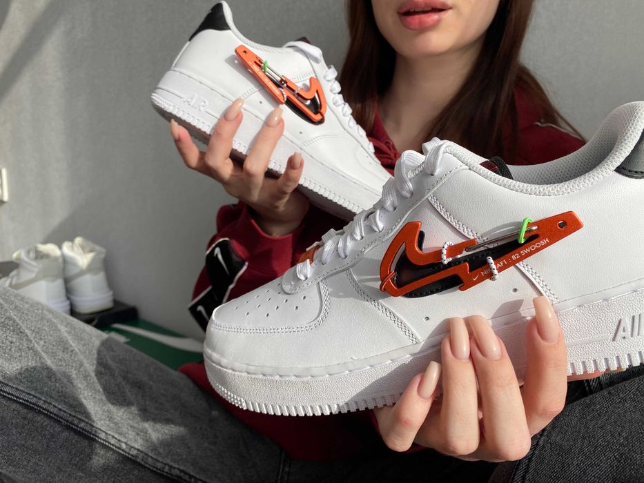 Оригинал Nike Air force 1 "Carabiner swoosh"