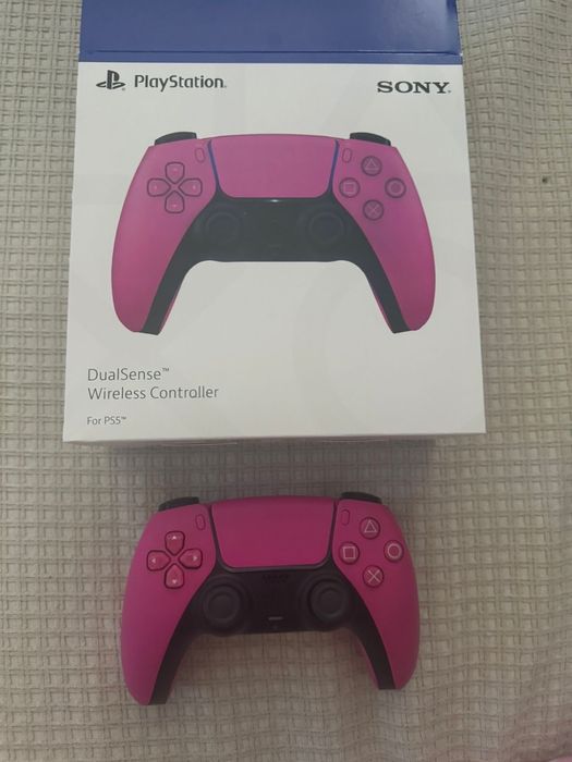 Красный/розовый Джойстик ps5