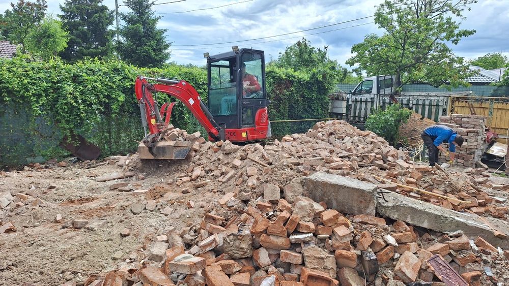 Miniexcavator 2 tone