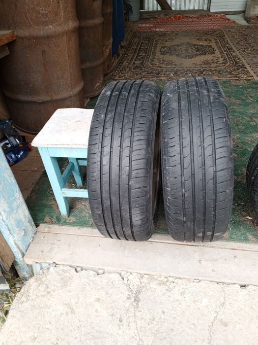 Продам титановые диски с резиной