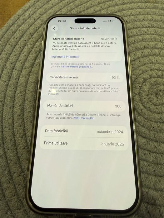 Iphone 16 pro max 256gb  gold