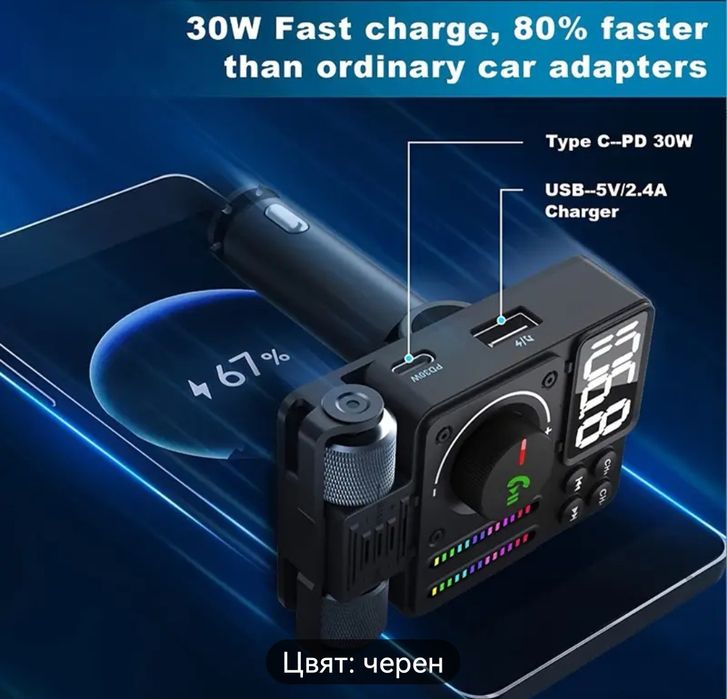 Фм трансмитер за кола , Fm transmiter за автомобил