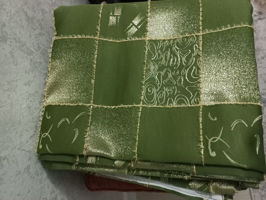 Шторы  и тюль разные