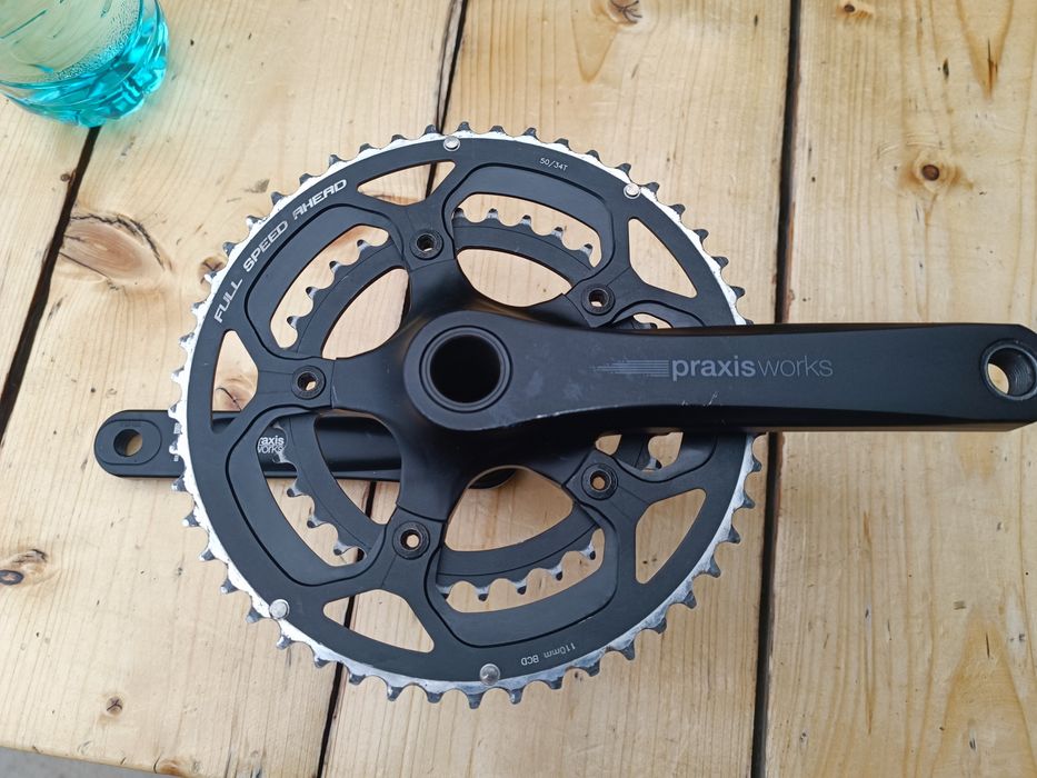 Angrenaj 50-34 praxis  Cadru bicicleta dama Stevens