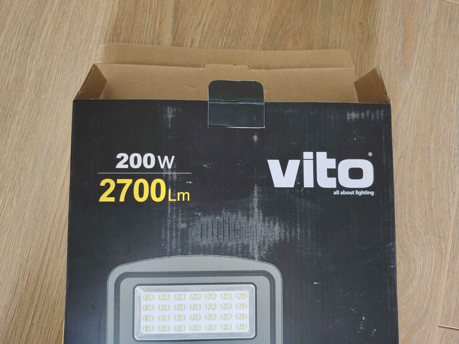 Соларна лед улична лампа -Sonora vito 200w+подарък още една