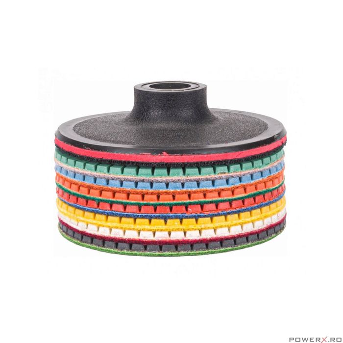 Set 7 discuri diamantate pentru slefuit Powermat
