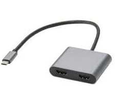 ADAM elements CASA Hub H2 2-в-1 USB-C Dual HDMI MST адаптер за дисплей