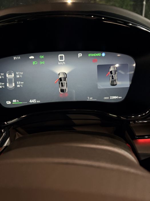 Byd han 701 km zapas xod smart