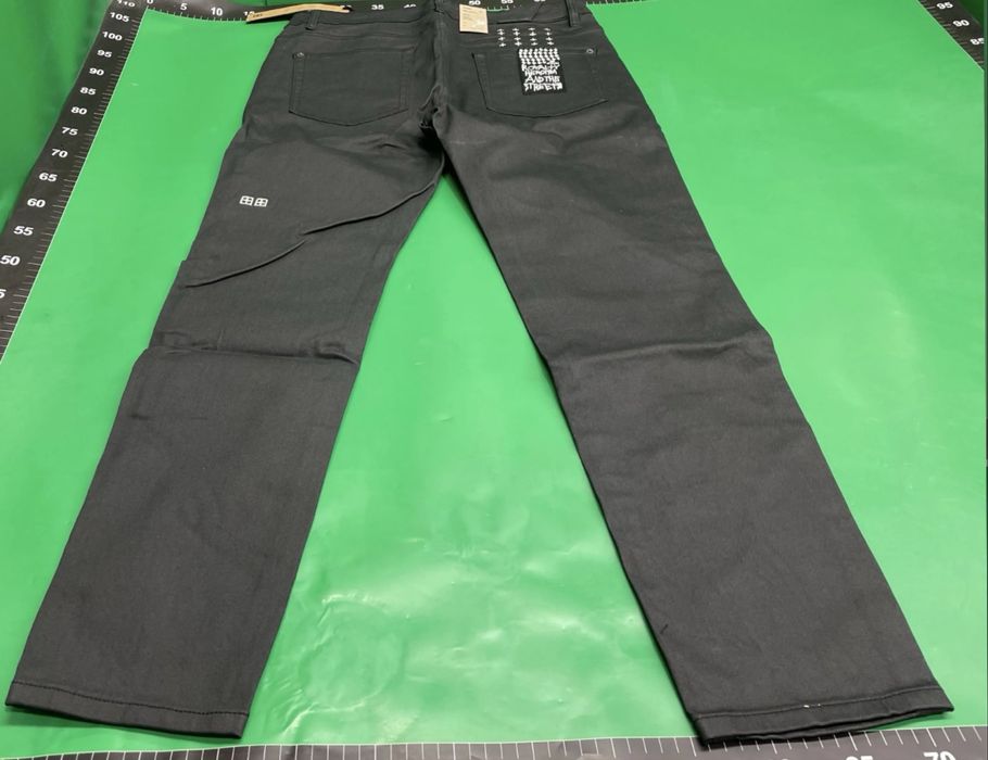 Blugi ksubi cu aspect de piele