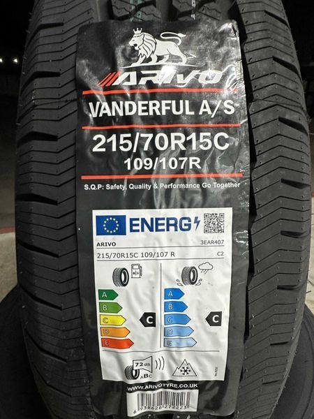 Нови всесезонни бусови гуми ARIVO A/S 215/70R15C 109/107R 2157015C