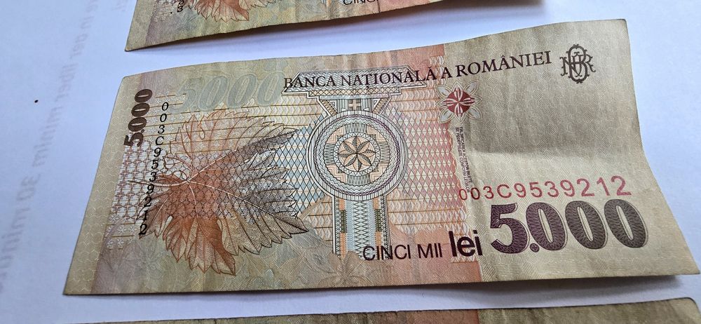 Bacnote vechi romanesti