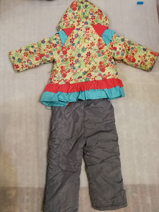 Зимний костюм на девочку. Рост 104