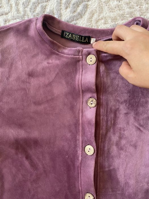 Велюровый халат