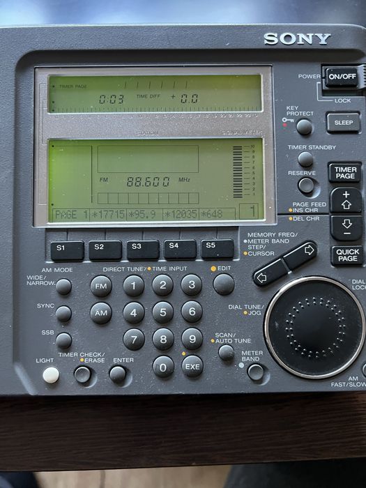 SONY／MODEL ICF-S73。FM・AM2BANDRECEIVEA。 radio icf sony second hand si noi de vanzare • Anunturi • OLX.ro