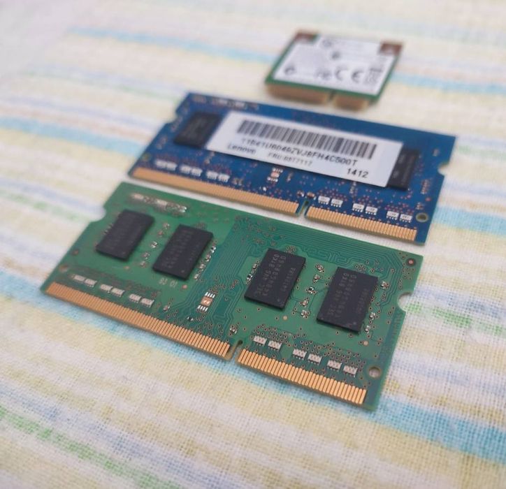 Рам памет 2 х 4GB DDR3L 1600 sodimm + wifi