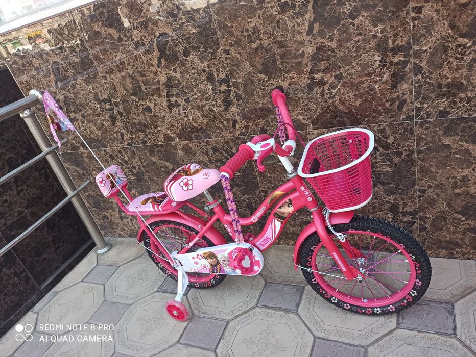 принцесса велосипед 16 размер бор  геливий балон