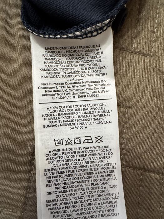 Чисто нова памучна оригинална мъжка тениска Nike размер XL