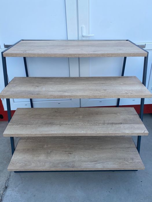 10 Buc. Etajeră Industrială 120 cm; Dulap Polițe; Raft Metalic; Stand