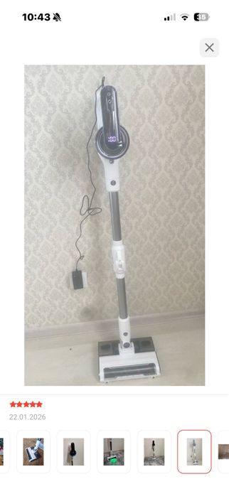 Моющий пылесос безпроводной новый