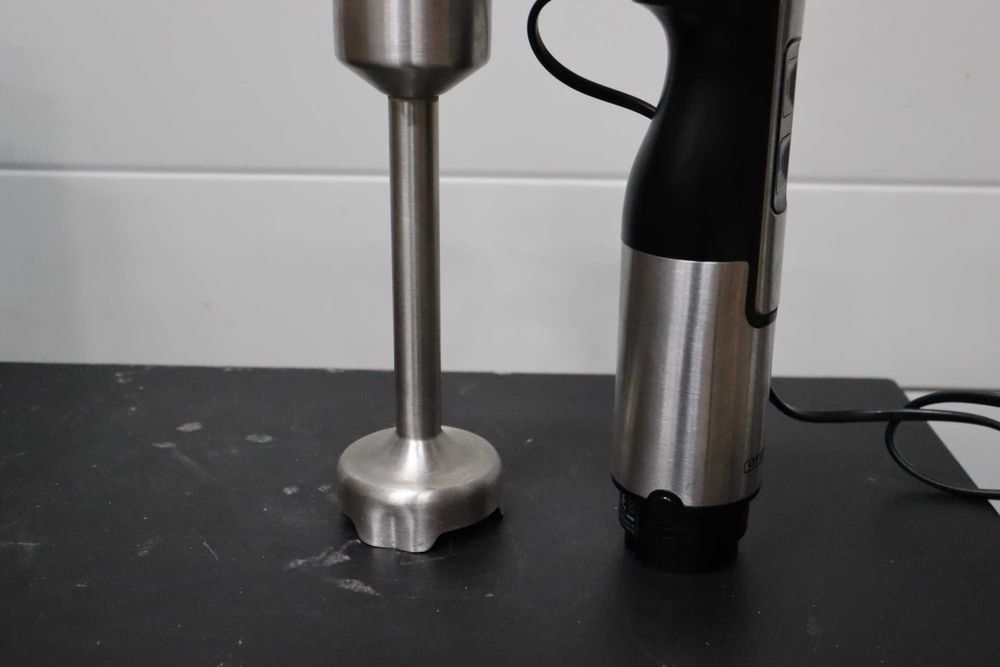 Ръчен блендер Arendo от неръждаема стомана, 1000W, лек ДЕФЕКТ