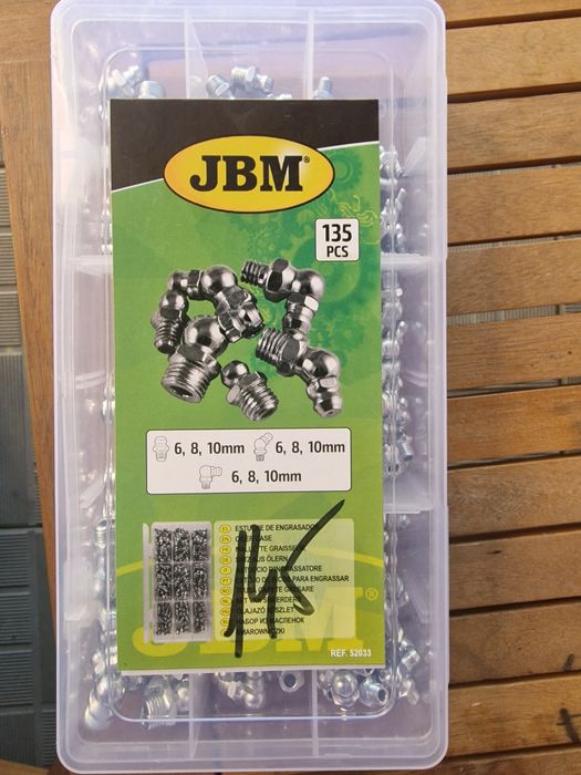Set nipluri gresare JBM
