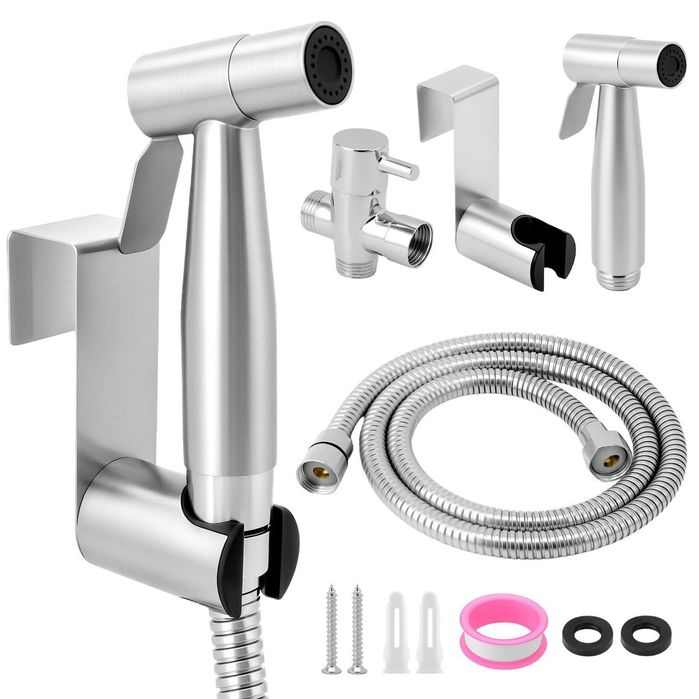 Set duș bidet manual din oțel inoxidabil – G1/2"