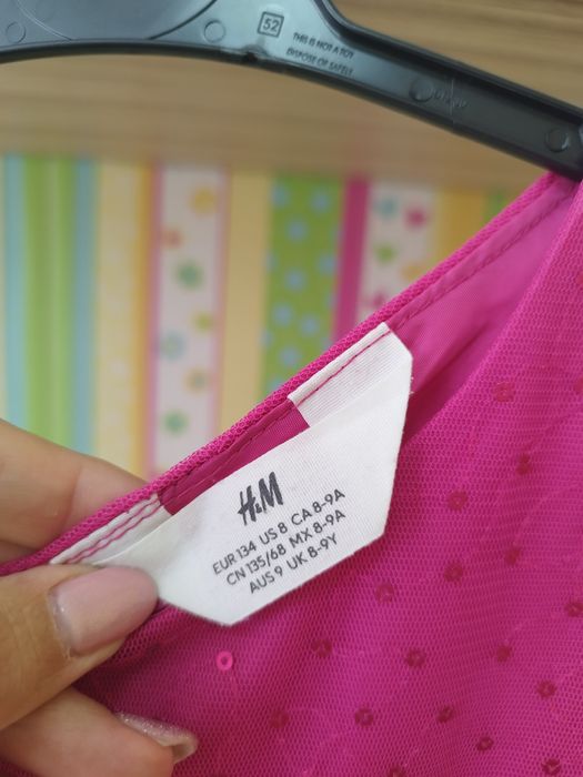 Рокли  HM с пайети за момичета