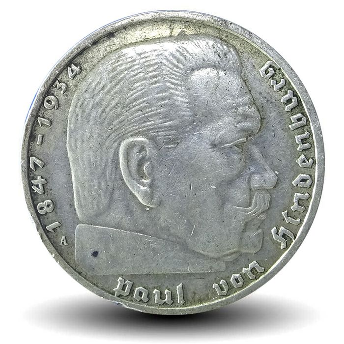 Коллекция  Несертифицированные немецкие монеты 1939 года
1936-19