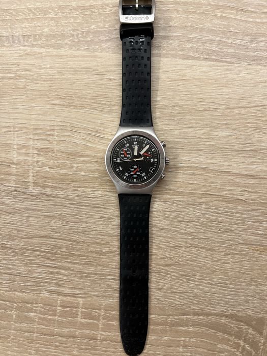 Ceas chronograph Swatch Irony aluminium four jewels