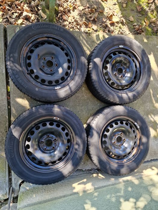 205 60 R 16 jante cu cauciucuri de iarna ~ 5 x 112 ~ ET 33 ~