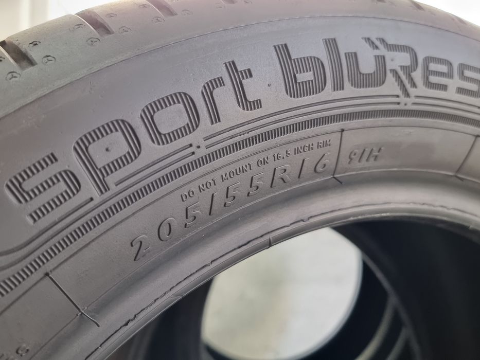 205/55/16 Dunlop 4Броя: 160€ 7.5мм