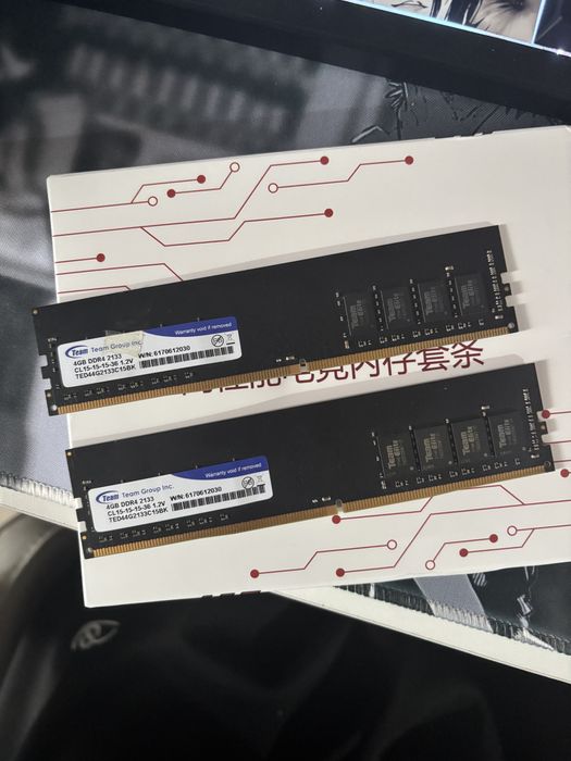 Озу/Оперативная память Team Group DDR4 — 8 ГБ (2×4 ГБ)