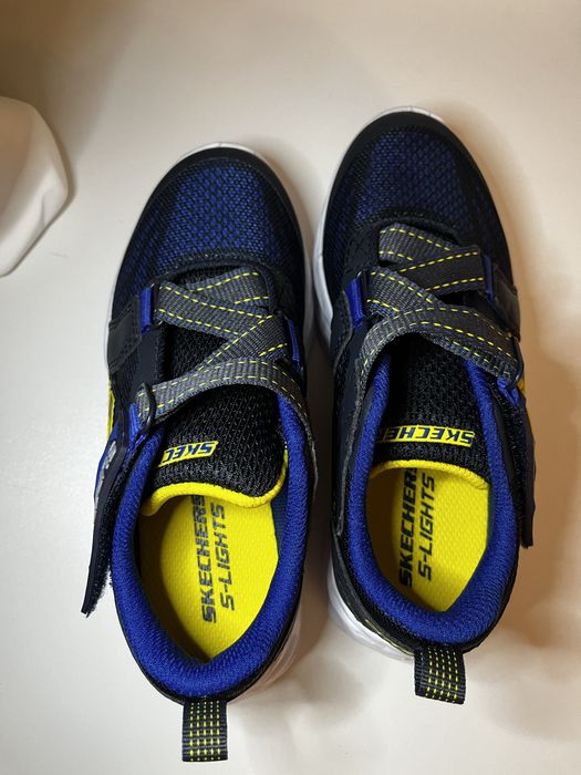 Sneakers copii/ incaltaminte sport/adidasi Sketchers SuperZ cu lumini